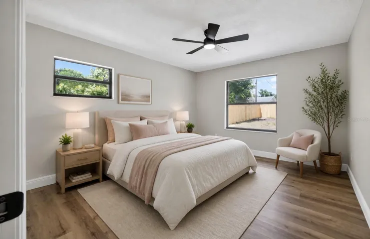 Staged Bedroom 3