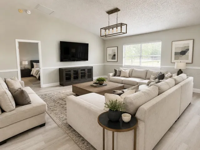 Living/Family Room - Virtually Staged