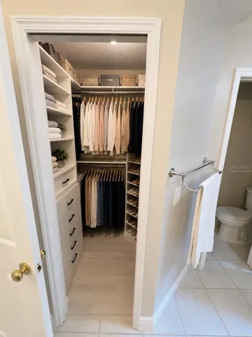 Primary Walk-in Closet-Virtually Staged