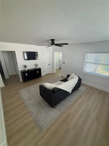 Living area with current furniture