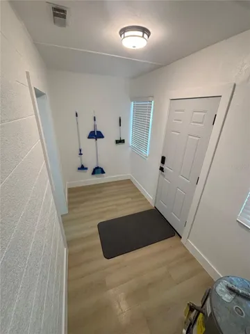 Laundry area
