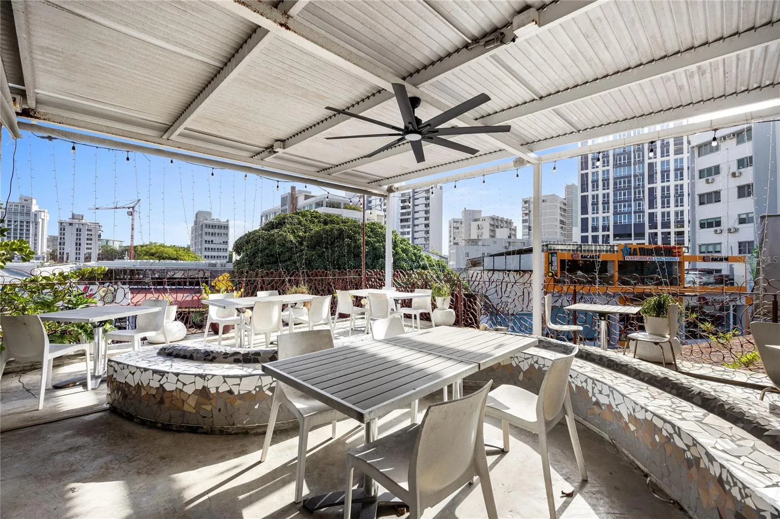 Covered Outdoor Terrace
