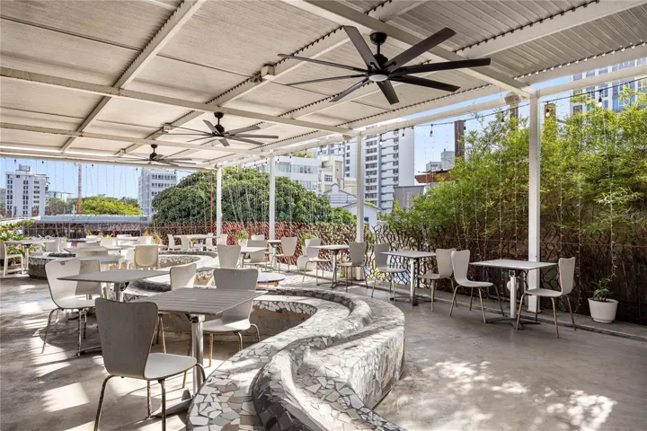 Covered Outdoor Terrace