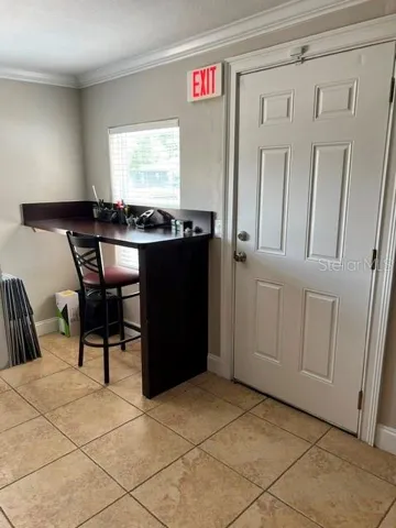 Rear Door Leading to Parking Lot