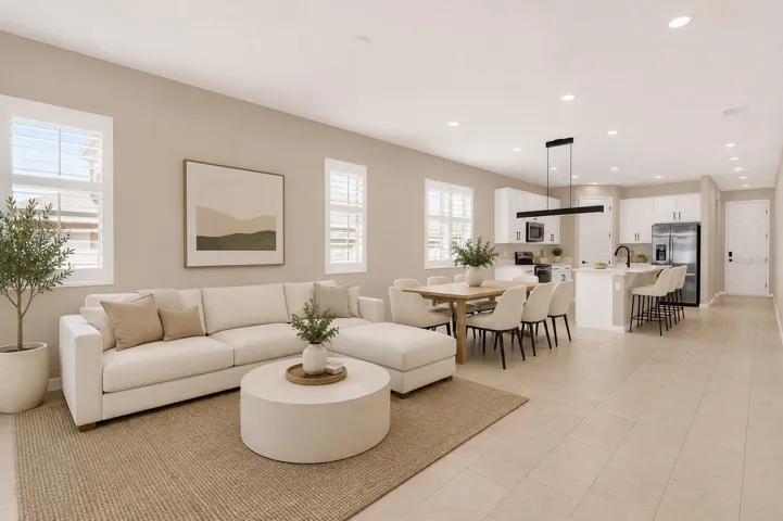 Living Room (Staged AI)