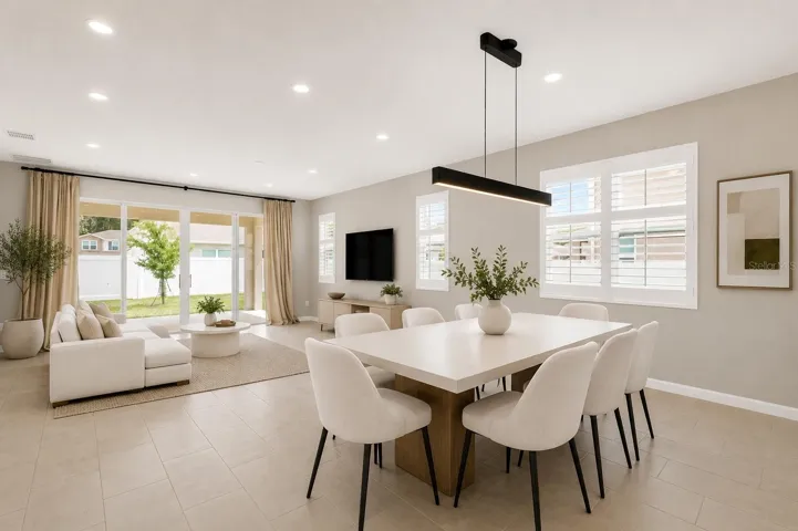 Dining Room (Staged AI)