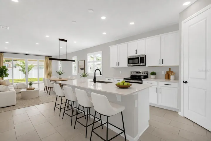 Kitchen (Staged AI)