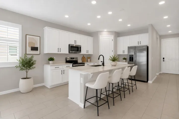 Kitchen (Staged AI)