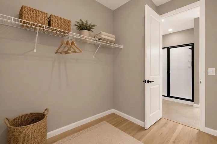 Primary Closet (Staged)