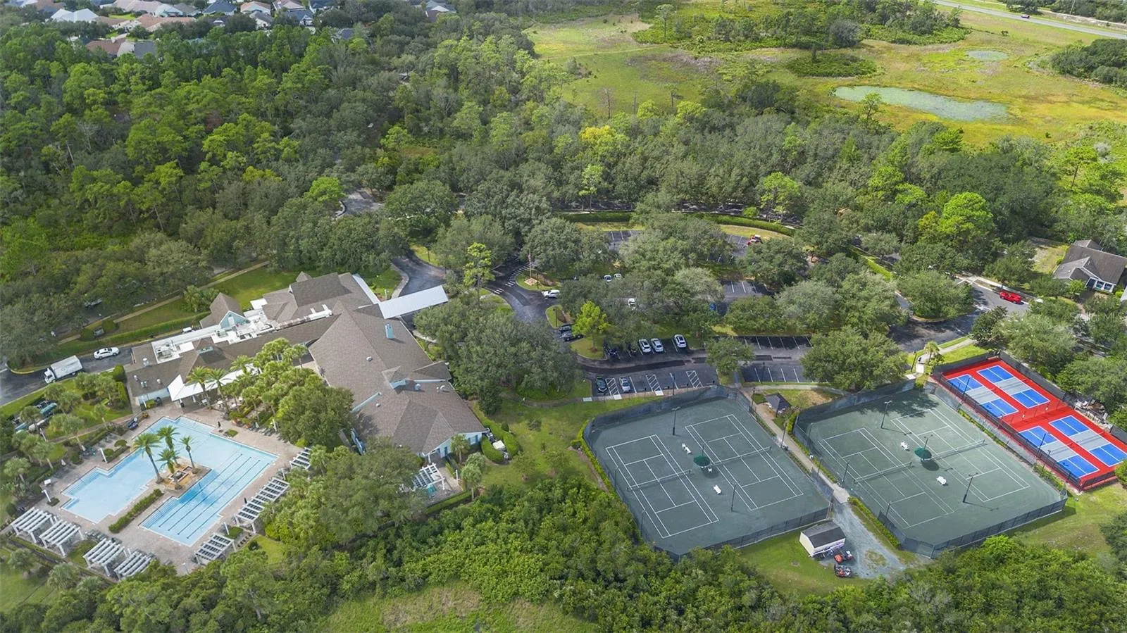 Tennis and Pickleball courts