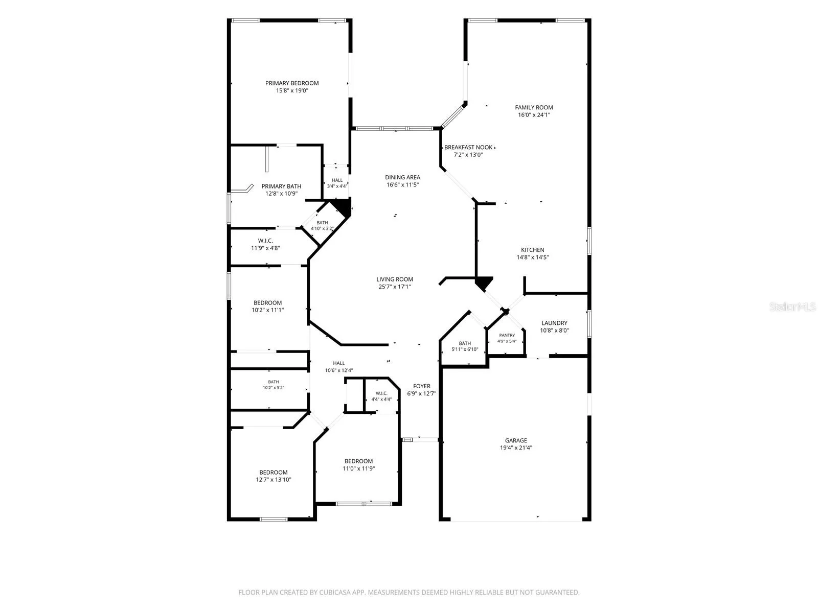 FLOOR PLAN W/APPROX MEASUREMENTS