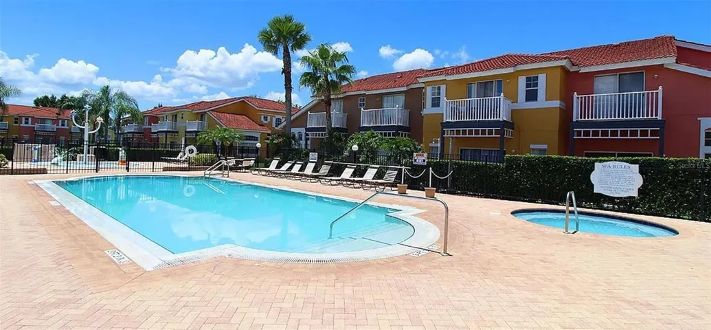 community pool and spa