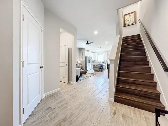Wooden Stairwell