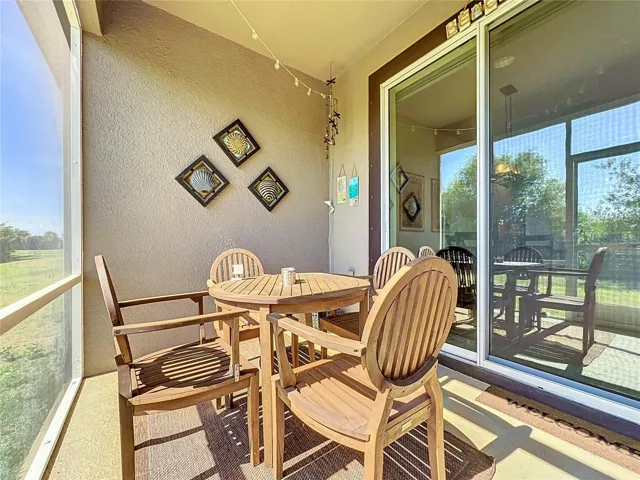 Screened patio