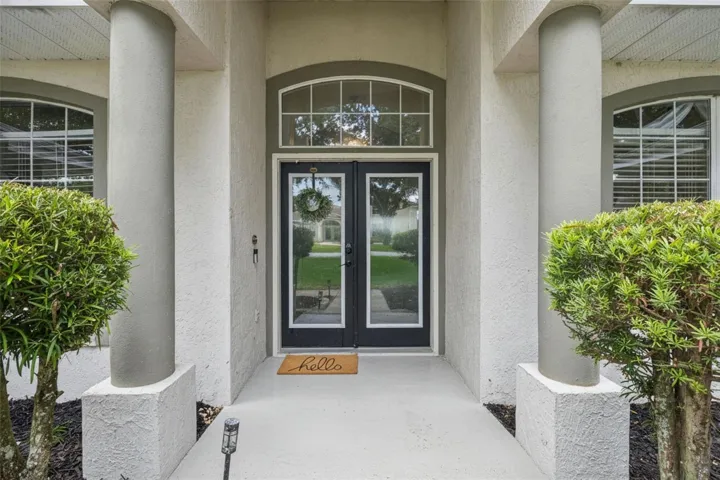 Front entrance