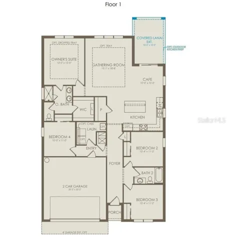 Floor Plan - Floor One