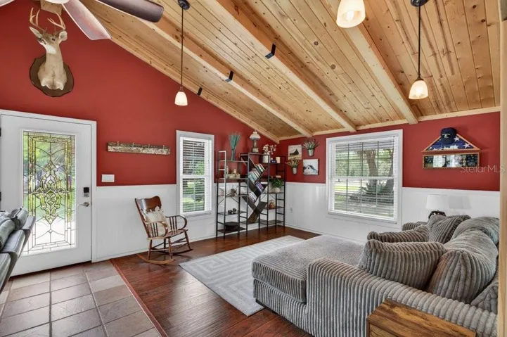 living area.