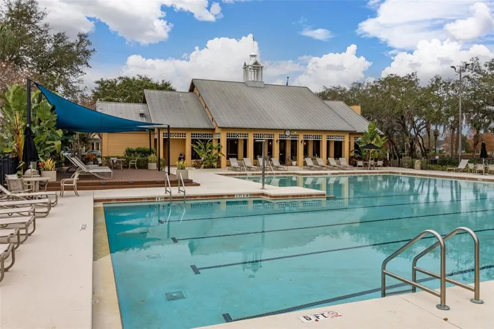 Community pool and clubhouse