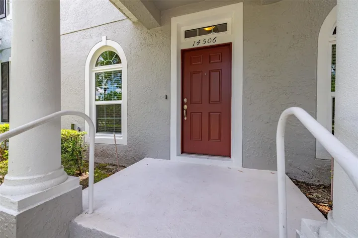 Covered front porch
