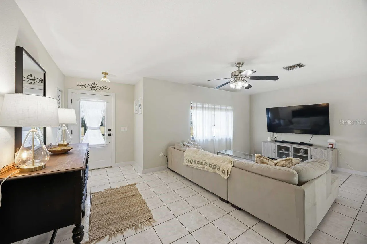 Open concept living room