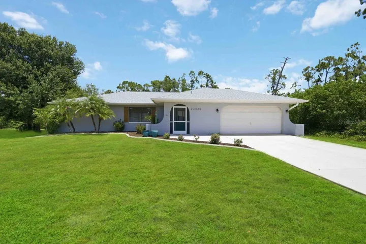 Front Exterior with curb appeal on quiet dead-end street.