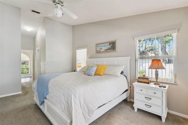 Primary Suite features dual walk-in closets