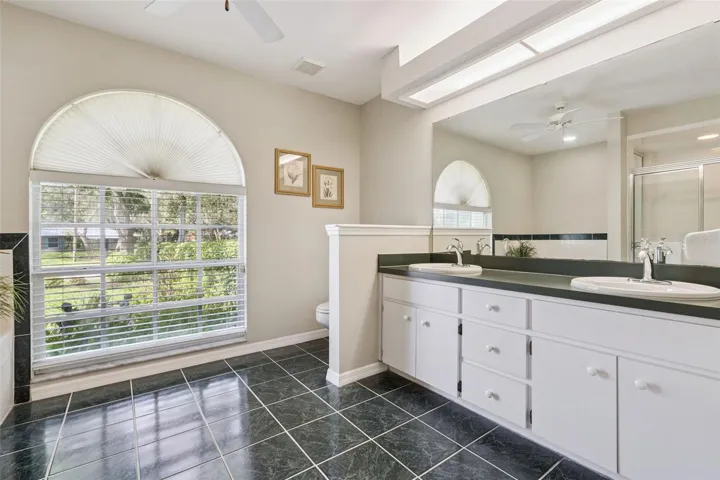 Primary Bathroom features Dual Sinks
