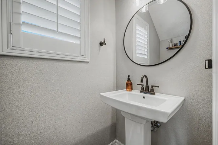 Half bath on main