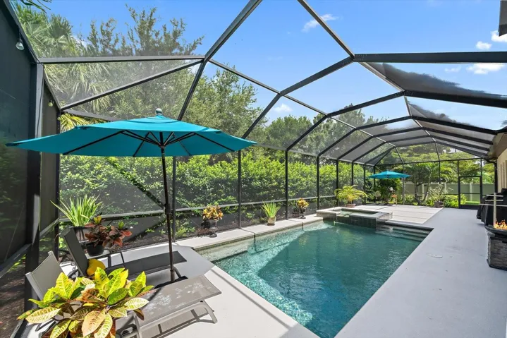 saltwater heated pool
