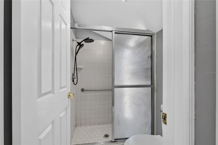 Bathroom off the laundry room