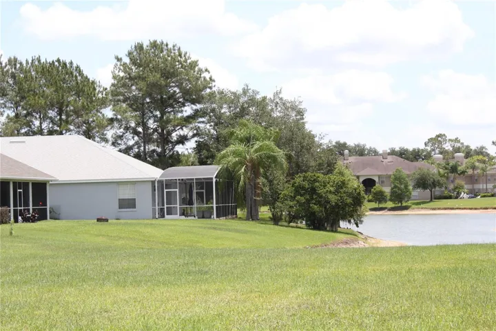 rear of property