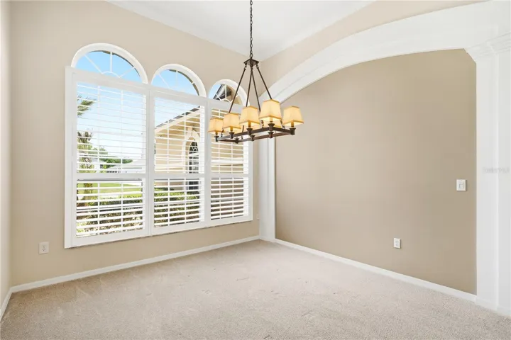 Dining room large windows
