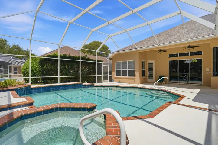 heated pool W/View of lake