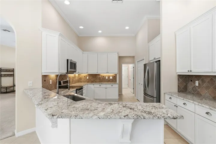 granite counters kitchen