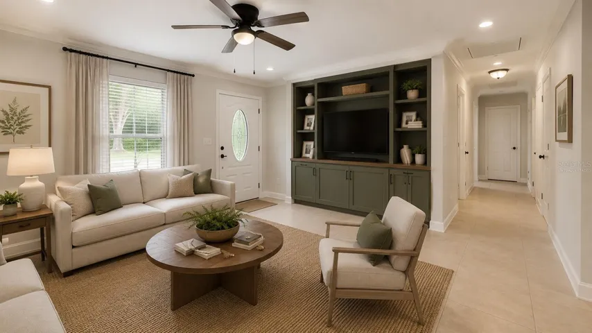 Livingroom Virtually Staged