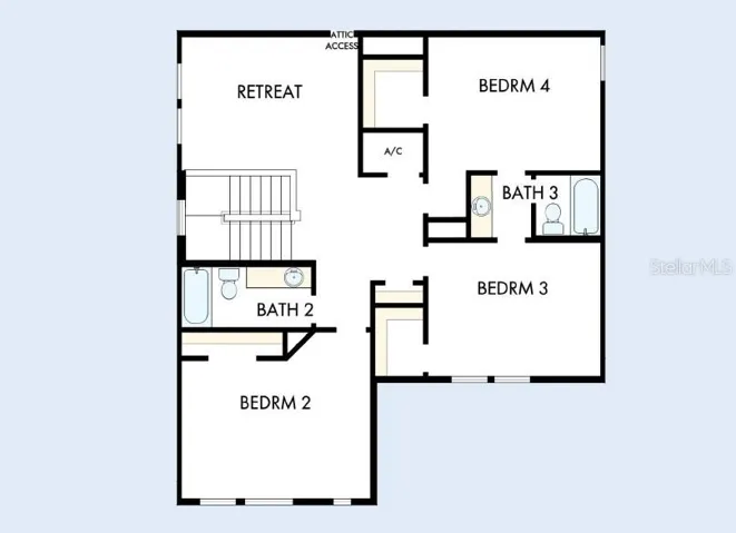 Floor Plan Second Floor