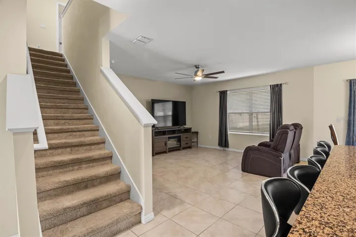 Downstairs bed and bath could be closed off to make an inlaw suite