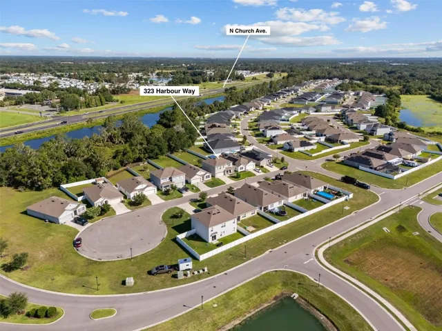 Another view of the subdivision.  Located in Mulberry but off a main road to Lakeland and close to lots of Lakeland shopping and dining