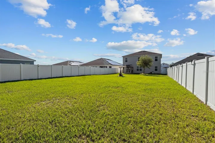 Hard to find this much space in a newer home community these days.