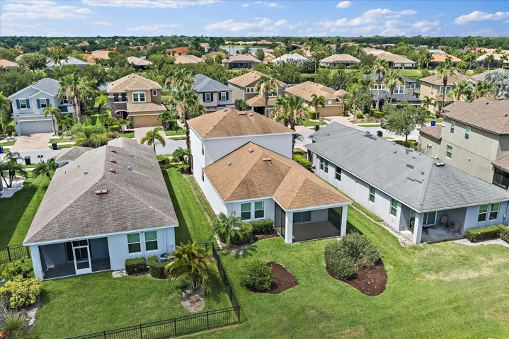 Rear aerial view