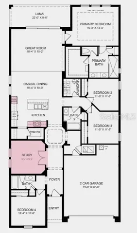 Additional Highlights Include: 8' interior doors, french doors at study, and stainless steel undermount single bowl kitchen sink