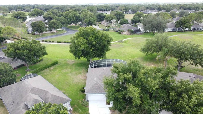 Aerial Golf Course View