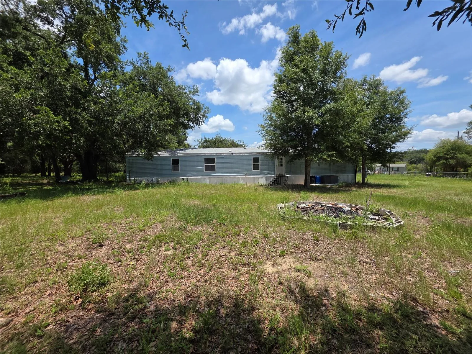 Back, West facing.