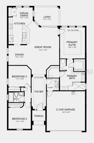 Additional Highlights Include: 8' interior doors, pendant light pkg, and stainless steel undermount single bowl kitchen sink