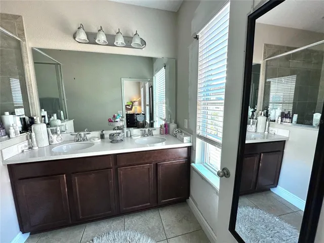 Master bathroom