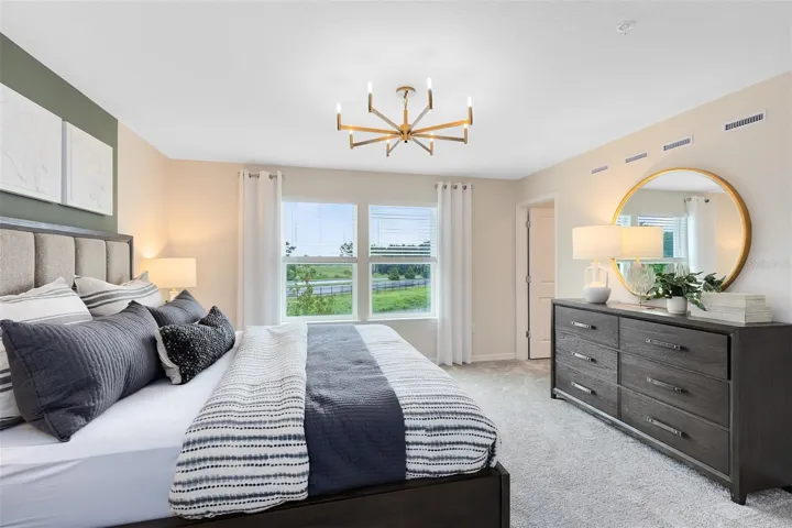 Model Home Design Only. Pictures and furnishings are for illustrative purposes only. Elevations, colors and options may vary. Furniture is for model home staging only.