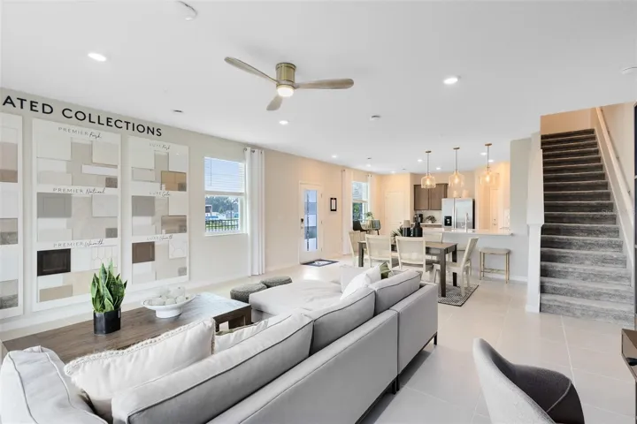 Model Home Design Only. Pictures and furnishings are for illustrative purposes only. Elevations, colors and options may vary. Furniture is for model home staging only.