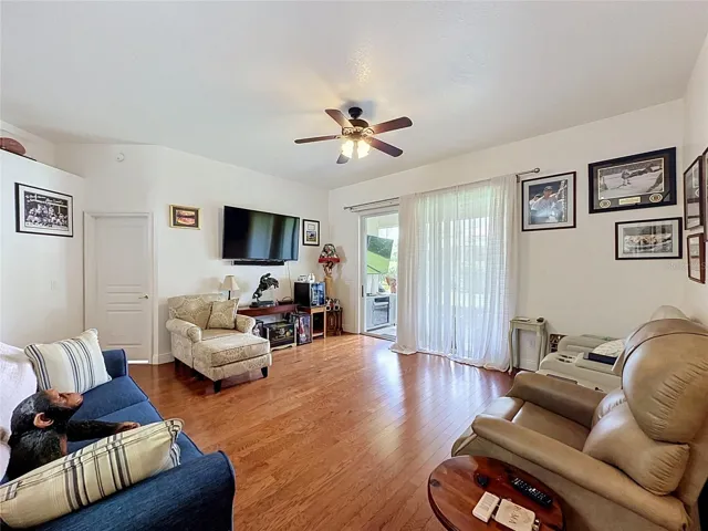 Family Room and view to lanai