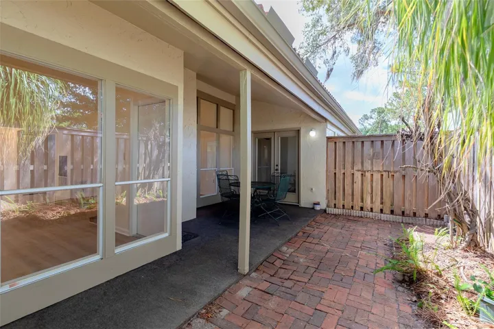 Private Covered Patio