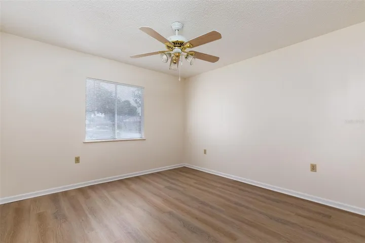 Bedroom #3 (new LPV floors & fresh paint).